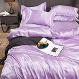 100% Pure Silk Bedding Set – Luxury Duvet Cover, Bed Sheet & Pillowcases thumbnail 37