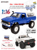 WPL C24-1 1:16 Scale 4WD RC Rock Crawler Truck with LED Lights – 2.4G Remote Control Off-Road Buggy thumbnail 14