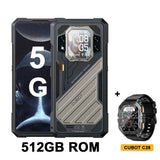 CUBOT KingKong X Rugged 5G Smartphone, 32GB RAM (16GB+16GB), 256/512GB ROM, 10200mAh, 6.583" 120Hz Display, NFC, WiFi 6, 100MP Camera thumbnail 32
