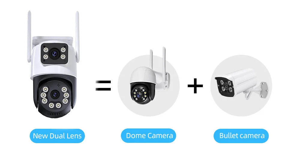 8CH NVR WiFi CCTV Security System 4MP/6MP IP Cameras with Audio & Two-Way Communication