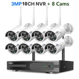 Hiseeu 3/5MP WiFi CCTV Camera Security System 10CH NVR Wireless Surveillance with IR Night Vision thumbnail 63