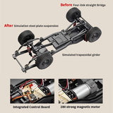 ZWN MN82 / MN82S LC79 1:12 Scale 4WD RC Pickup Truck – Full Scale Off-Road Climbing Remote Control Car thumbnail 3