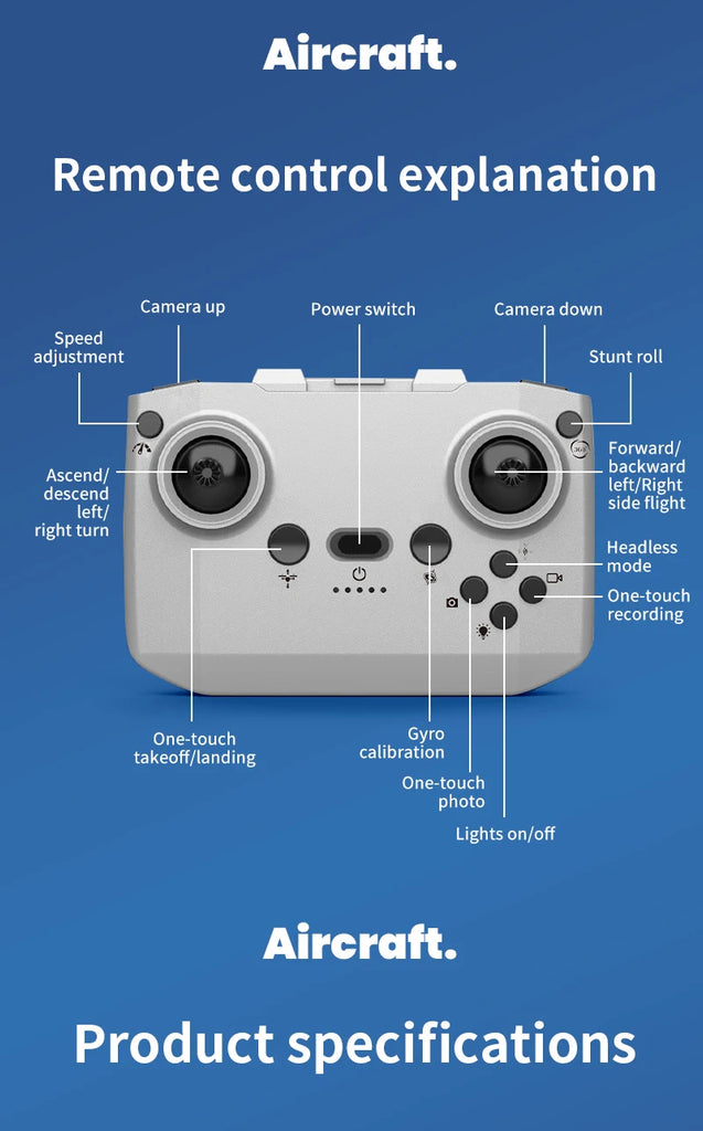 H135 Mini Drone WiFi FPV with 4K Camera, Foldable Quadcopter with Colorful Lights – RC Toys & Gifts