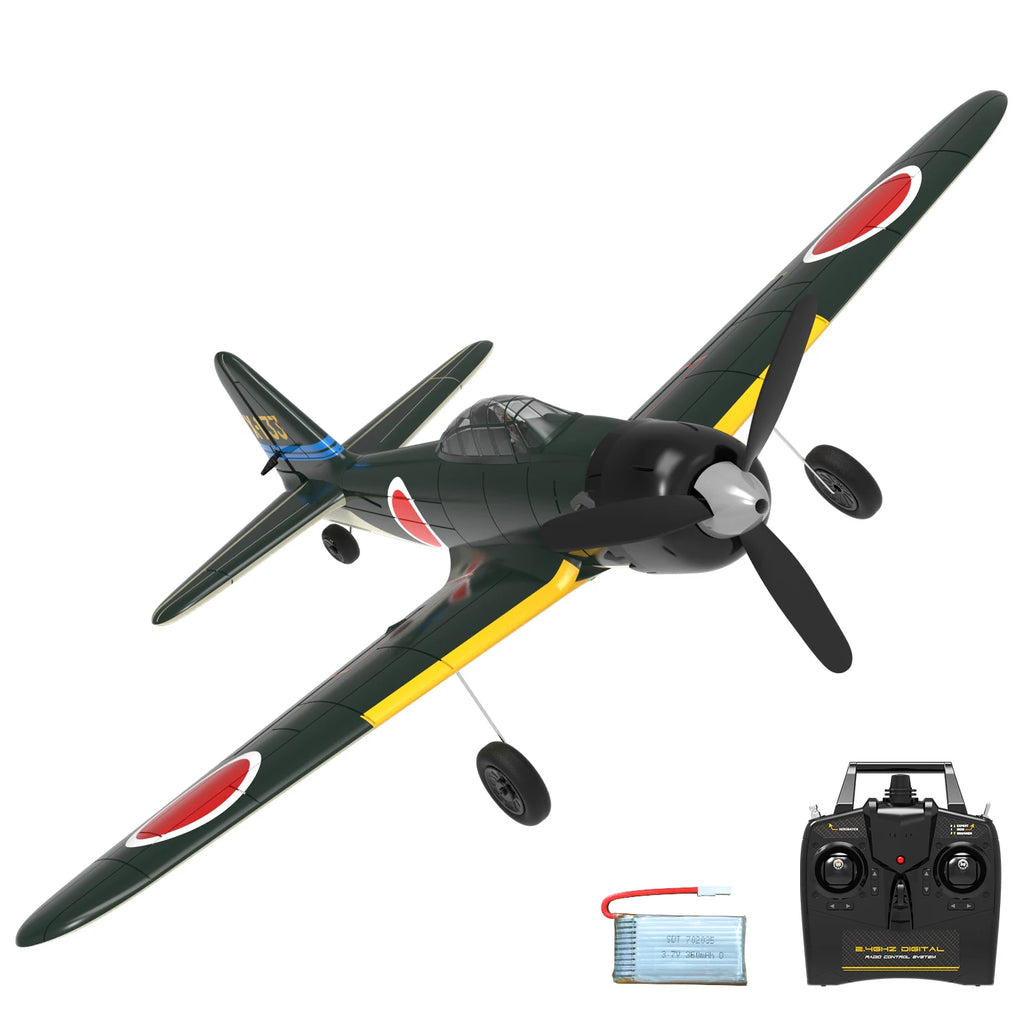 Volantex Spitfire RC Fighter Plane 400mm EPP Warbird – 4CH 2.4GHz RTF with XPilot Stabilization & One-Key Aerobatics
