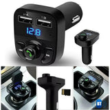 Multi functional Dual USB Car Charger with Bluetooth 5.0 FM Transmitter and Hands-Free Callingree Calling Radio Receiver thumbnail 6