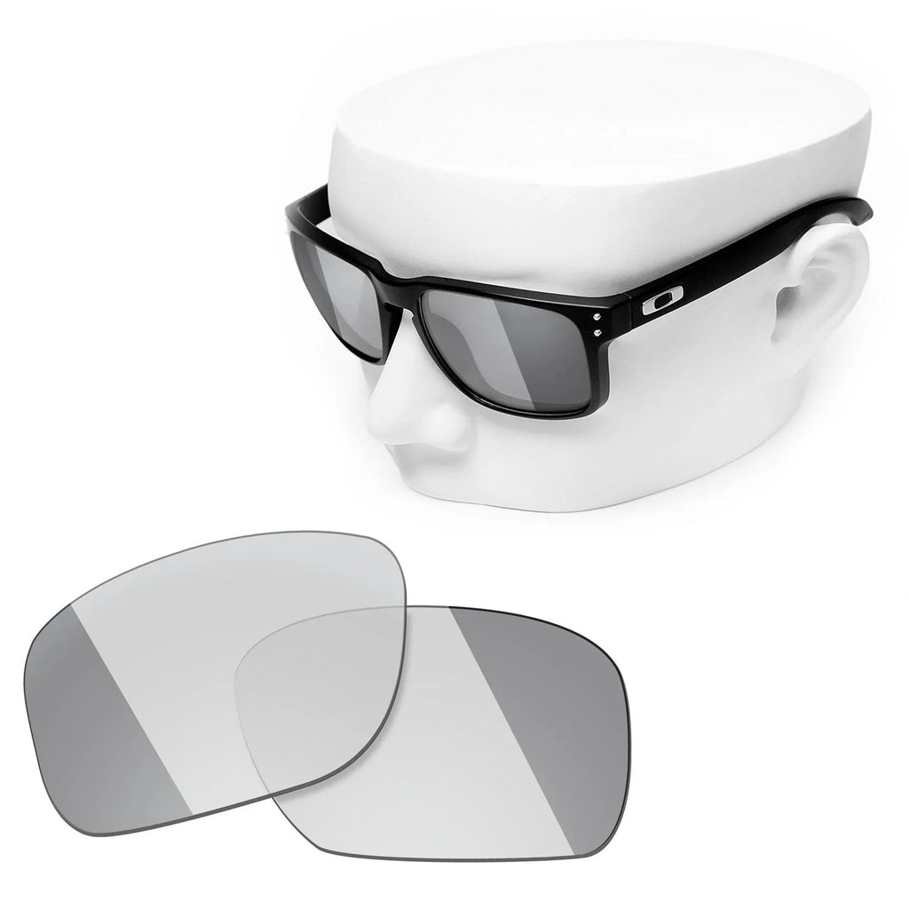 OOWLIT Polarized Replacement Lenses for Oakley Holbrook OO9102 – UV400 Mirror Polycarbonate Upgrade