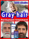 White to Black Gray Hair Serum – Natural Color Repair & Nourishing Essence for Men and Women thumbnail 3