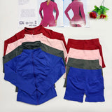 Dynamic Zippy Jacket DF 2-Piece Seamless Gym & Yoga Set for Women thumbnail 2