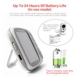 VB603 2.4G Wireless Video Baby Monitor with 3.2" LCD, Two-Way Audio, Night Vision & Temperature Monitoring thumbnail 14