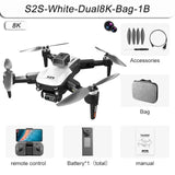S2S Mini Drone 8K HD Camera with Obstacle Avoidance, Brushless Motor, Foldable RC Quadcopter for Kids thumbnail 21