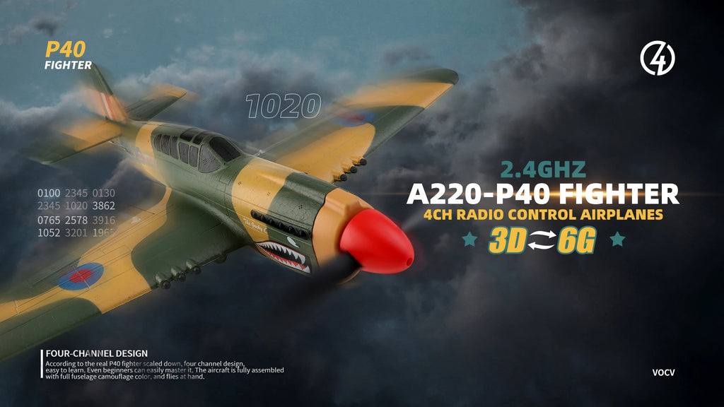 Qidi560 Moore M7 Off-Road RC Plane 4CH Brushless Remote Control Fixed Wing Aircraft – EPP Foam Model