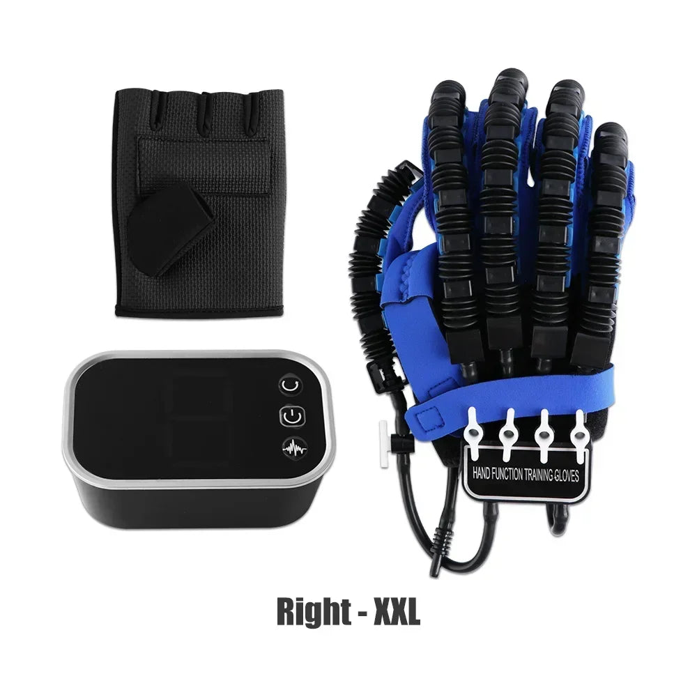 Left & Right Hand Finger Rehabilitation Robot Gloves Stroke Therapy Training Equipment