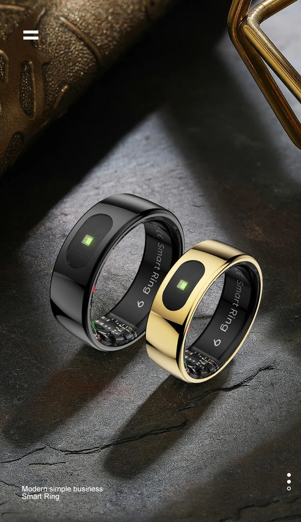 R08 Smart Ring – Touch Control | Health Monitoring | Waterproof Performance