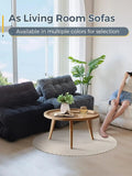 Vacuum Compression Foldable Fabric Sofa Bed – Nordic Modular Corner Couch thumbnail 5