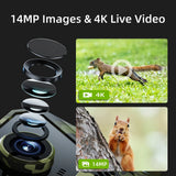 4G Solar Powered Infrared Outdoor Trail Camera – Waterproof Night Vision Wildlife Cam thumbnail 17