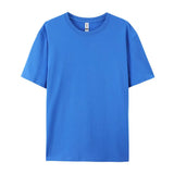100% Cotton Women’s Loose Fit O-Neck T-Shirt – Casual Short Sleeve Summer Top thumbnail 35