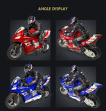 RC Motorcycles 1:6 & 1:10 Electric High-Speed Remote Control Racing Motorcycle for Kids thumbnail 16