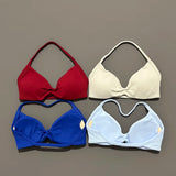 Strappy Backless Sports Bra for Women – Push-Up Yoga & Gym Top with Removable Cups thumbnail 6