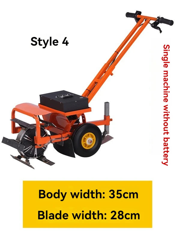 Electric Weeding and Ploughing Machine – Micro-Cultivator for Home and Small Agriculture