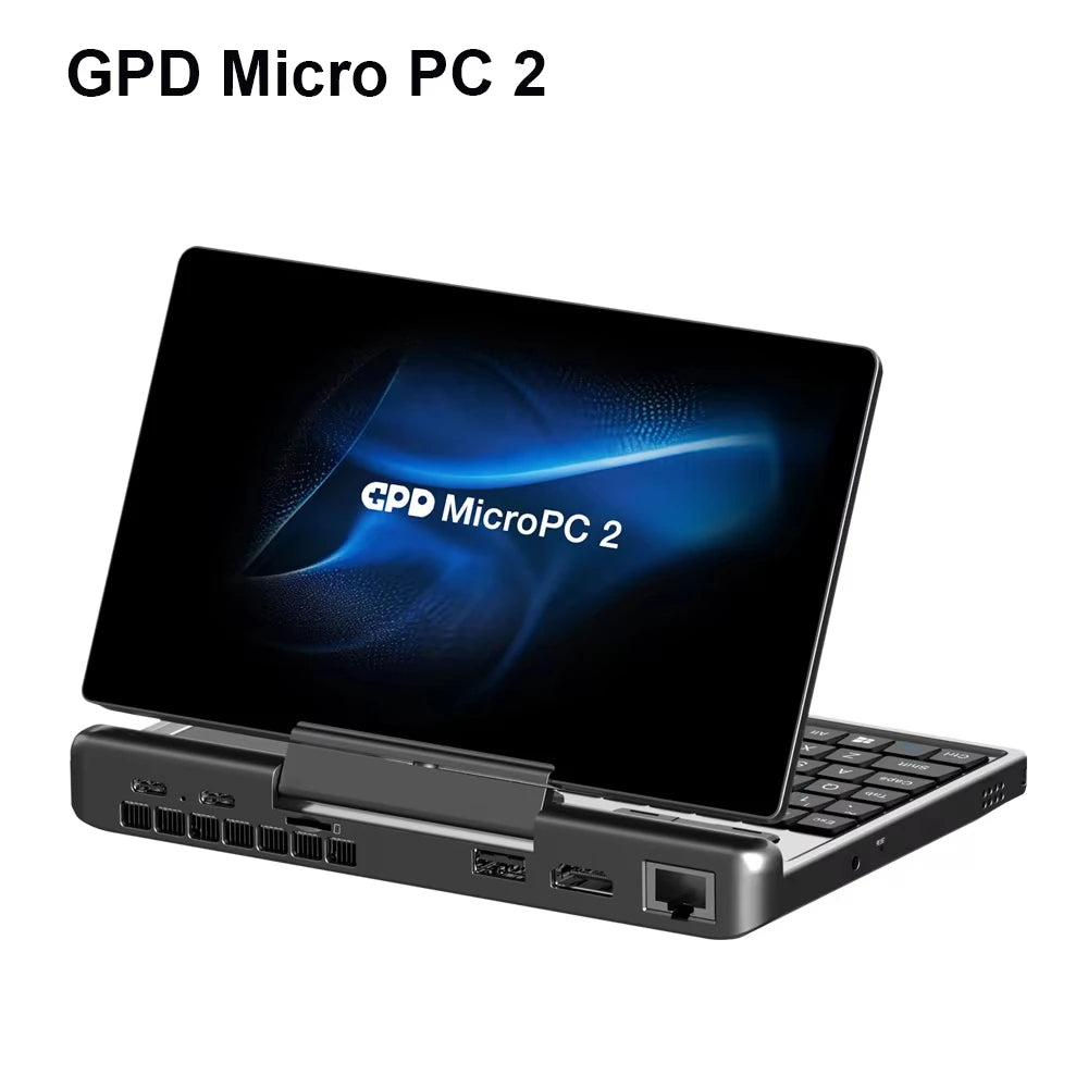 New 7-inch GPD MicroPC 2 Mini Laptop Intel Core i3-N300 16GB/512GB Windows 11 Portable Notebook