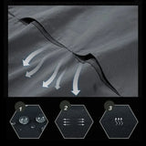 Men’s Lightweight Quick-Drying Tactical Shirt – Breathable Military-Style Long-Sleeve Cargo Shirt for Hiking, Camping & Outdoor Adventures thumbnail 5