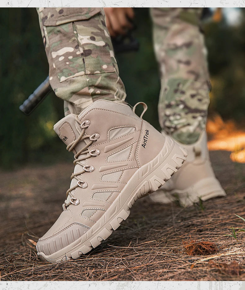 Men’s Outdoor Hiking Shoes – Lightweight, Anti-Slip & Breathable