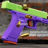 Multi‑Functional Soft Bullet Laser Toy Pistol with Shell Ejection & Double Firing Mode thumbnail 10