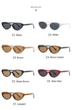 2pcs Retro Cat Eye Sunglasses for Women & Men – Rivet Triangle Fashion Sun Glasses, Multi-Color thumbnail 10