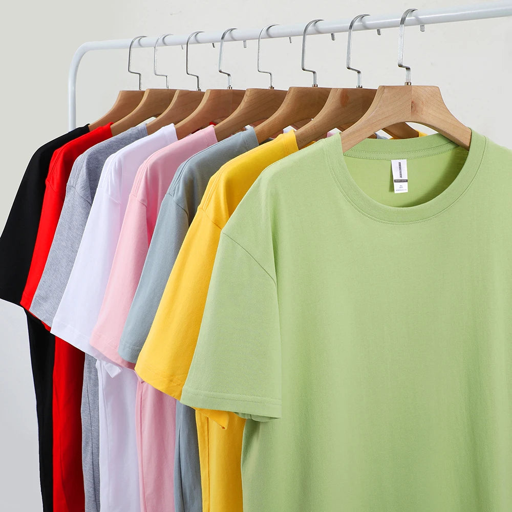 100% Cotton Women’s Loose Fit O-Neck T-Shirt – Casual Short Sleeve Summer Top