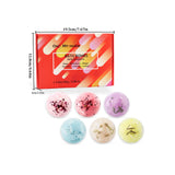 6Pcs Lavender Epsom Salt Bath Bomb Set – Muscle Relaxation Self Care Spa Gift for Women thumbnail 2