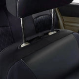 All Season Quilted PU Leather Car Seat Cover Set – Full Surround Waterproof Universal Fit for Sedan, SUV & Pick-Up Truck thumbnail 5