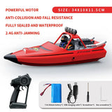 TY725 RC Turbojet High-Speed Remote Control Boat – Adult & Kids Electric Jet Boat Toy with Low Battery Alarm thumbnail 27