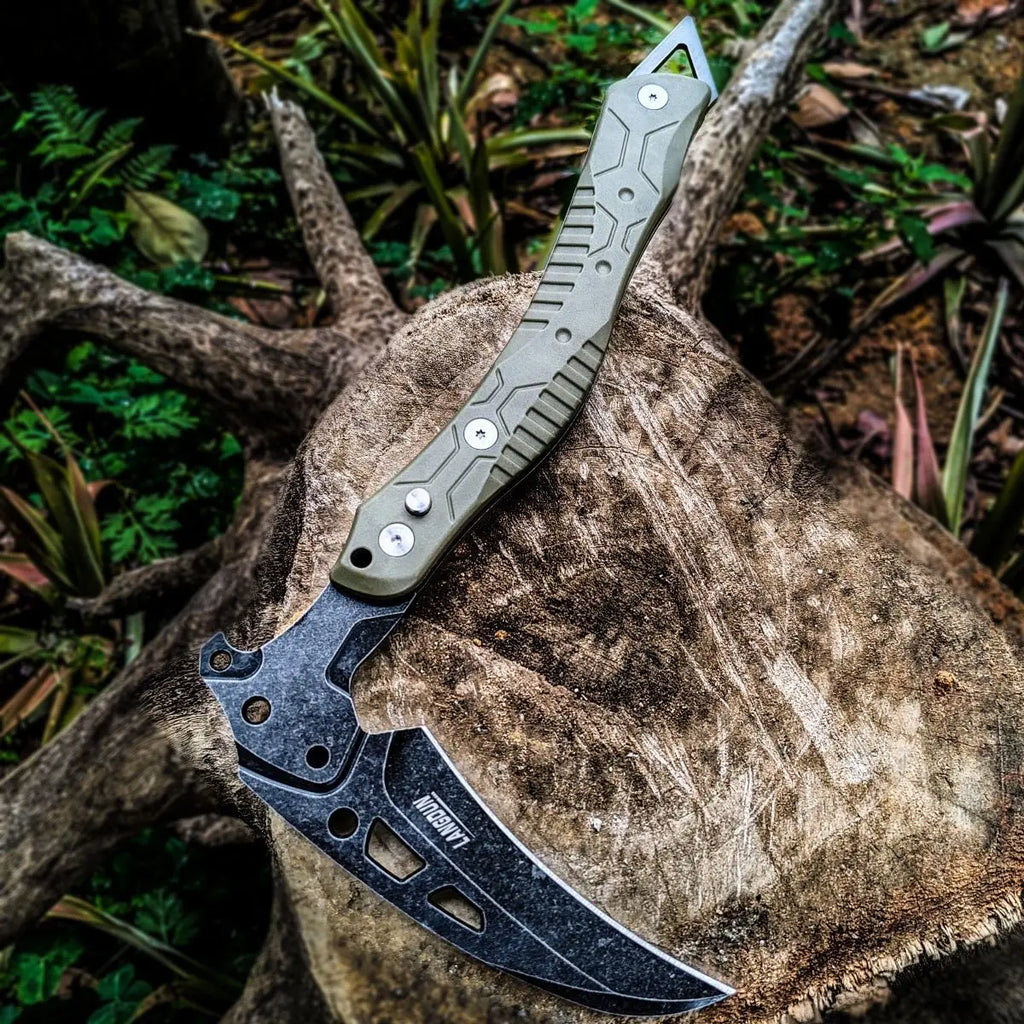 Multi-Tool Tactical Machete Axe – Outdoor Survival & Camping Essential