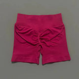 Women High Waist Fitness Shorts – Yoga, Gym, Running Sportswear thumbnail 32