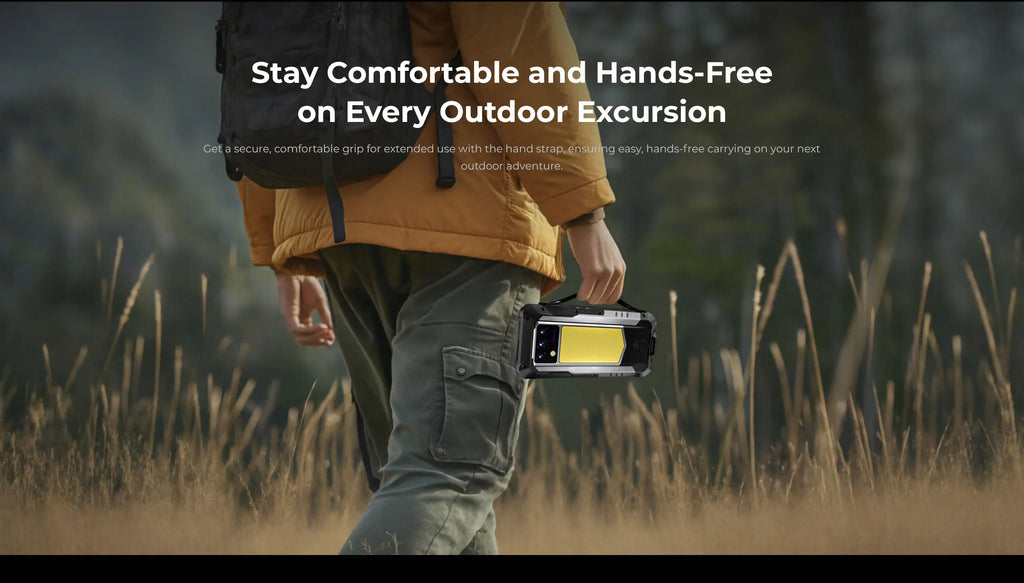 OUKITEL WP100 Rugged Smartphone – 33,000mAh, Laser Rangefinder, 200MP Camera, 36GB+512GB, 6.8" FHD+, NFC GPS 5G