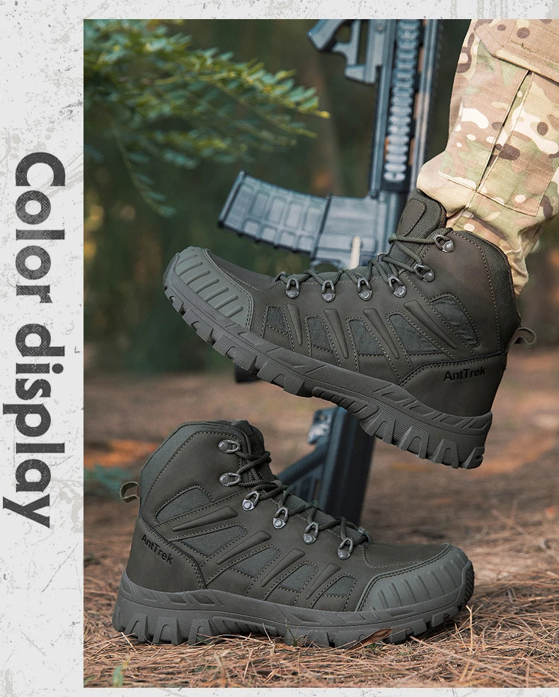 Men’s Outdoor Hiking Shoes – Lightweight, Anti-Slip & Breathable