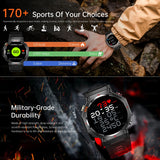 T-Rex 3 Military Smart Watch — Built-in GPS, Compass, Barometer & 10ATM IP69K Waterproof Performance thumbnail 5