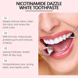 Niacinamide Whitening Toothpaste – Stain Removal, Plaque Reduction & Fresh Breath, 100g thumbnail 4