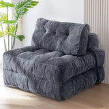Vacuum Compression Foldable Fabric Sofa Bed – Nordic Modular Corner Couch thumbnail 9