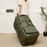 Camouflage Waterproof Oxford Travel Duffle Bag – Large Capacity Moving & Storage Bag thumbnail 2