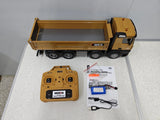 536 12-Channel 1:14 Alloy Remote Control 8-Wheel Heavy-Duty Engineering Dump Truck Toy with Lights thumbnail 6