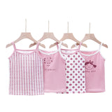 Girls’ Summer Tank Tops – Cartoon Cotton Camisoles, Ages 3-8 thumbnail 16