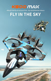 K500 MAX 2.4G Remote Control Fighter Jet Drone with Screen & 360° Rolls thumbnail 28