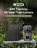 SECTEC 4G 2K 5MP Solar-Powered Trail Camera with Night Vision and PIR Motion Detection thumbnail 3