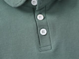 Fashion Kids Boys Polo Shirt – Luxury Stand Collar Summer Tee, Soft Breathable Cotton thumbnail 20