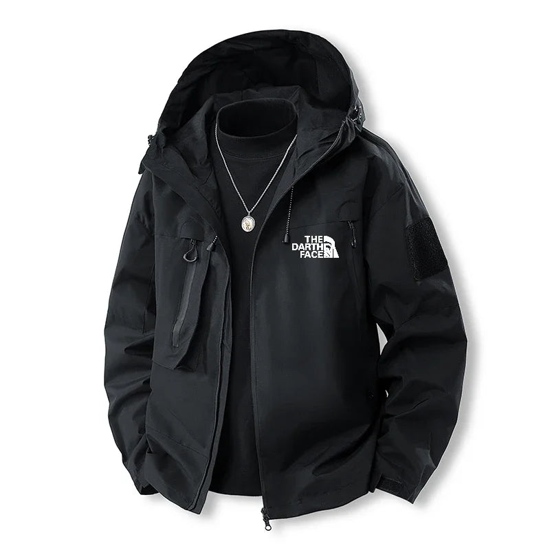 Men’s Spring & Autumn Hiking & Camping Jacket – Waterproof & Windproof Outdoor Coat