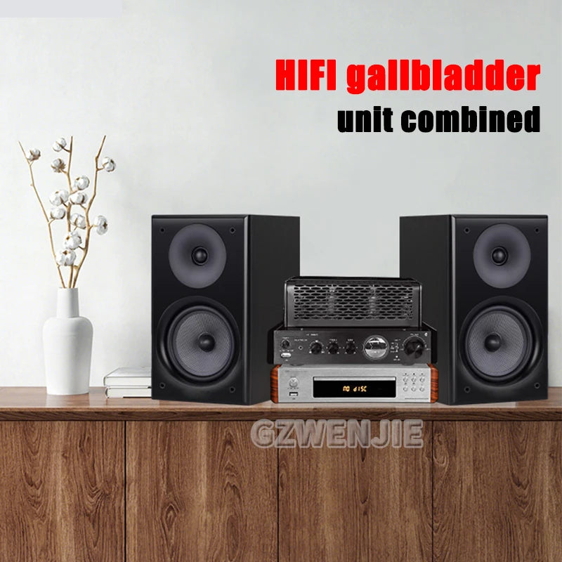4.2 Intelligent Home Combo Theater Bluetooth Speaker Wooden Subwoofer 3D Surround Sound Vacuum Tube Amplifier 150W