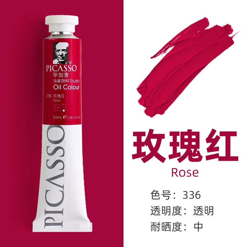 170ml Phoenix Large Tube Oil Paint – Non-Toxic, High Tint Strength, Mixable Artist Paint for Canvas & DIY Art