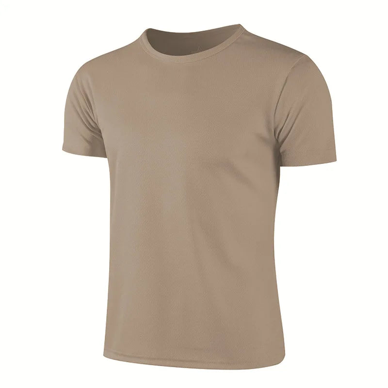 Quick Dry Short Sleeve Sports T-Shirt for Men and Women – Breathable Fitness & Running Tee