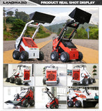 Crawler Skid Steer Loader – Multifunctional Compact Track Loader, Front-End Loader, Customized Chinese Skid Steer thumbnail 19